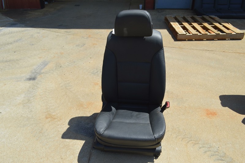 2008-2010 BMW 535I E60 FRONT RIGHT PASSENGER SEAT LEATHER BLACK COMPLETE OEM
