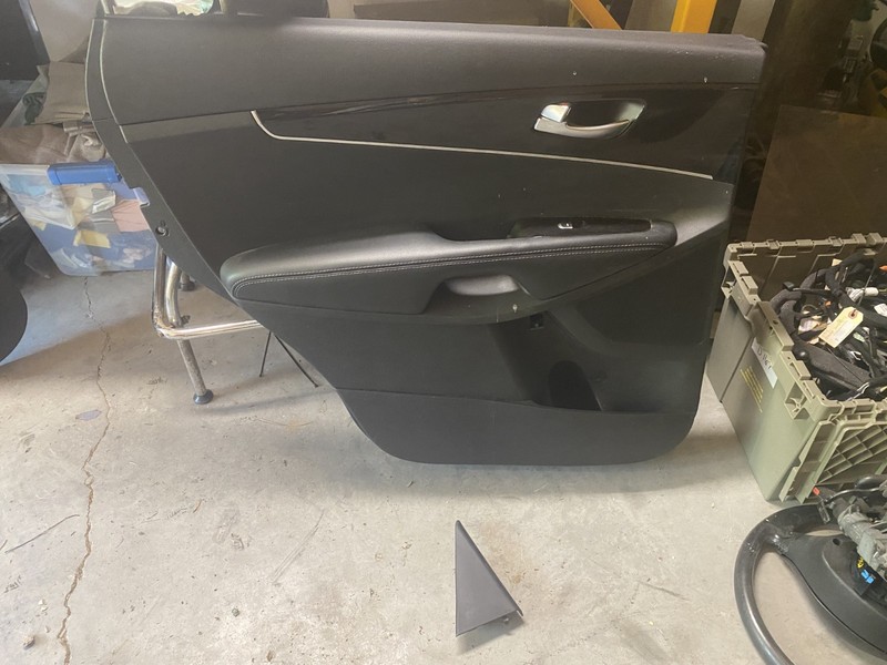 2017 KIA SORENTO LX LEFT REAR DOOR PANEL OEM