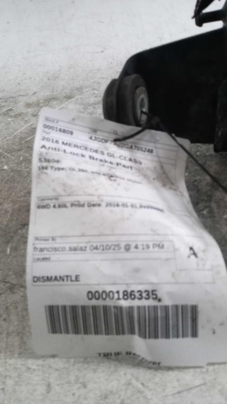 2016 Mercedes-Benz GL-Class ABS Hydraulic Assembly 4WD OEM 139K Mi 1664310200