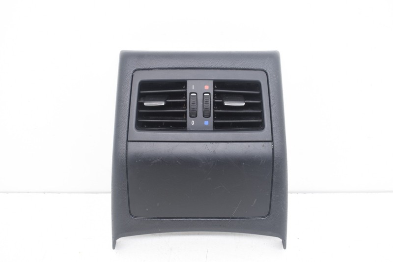2009 BMW E90 328xi Rear Center Console Trim With Vent Grill Cover Black OEM KW85
