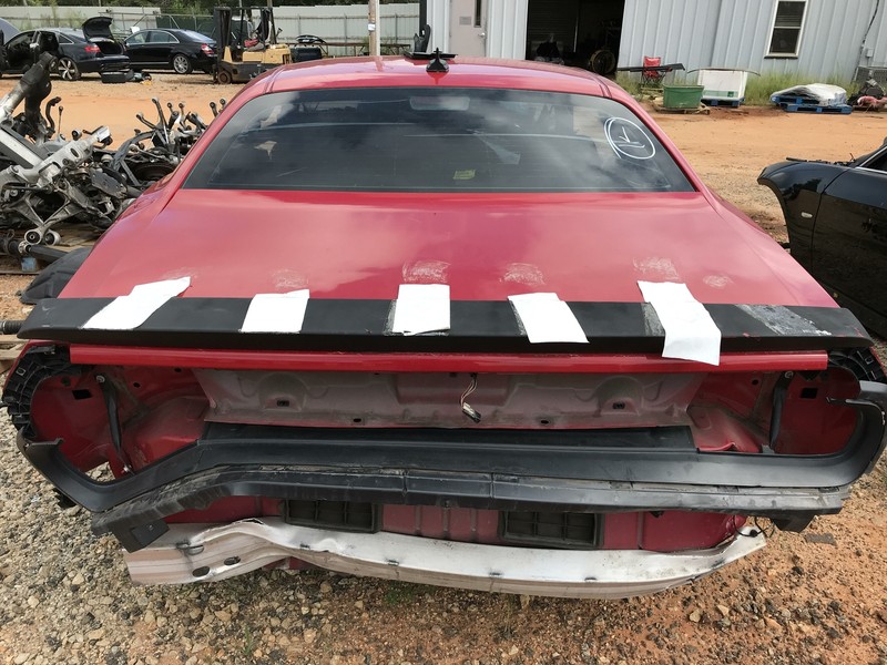 15 16 17 DODGE CHALLENGER TRUNK LID TRUNKLID OEM W/SPOILER
