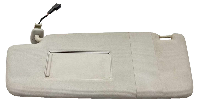 Volkswagen Passat LH Driver Sun Visor Assembly Gray 2015 P/N 561857551A2F4