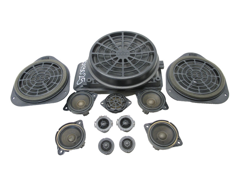 08-17 AUDI 8T A5 S5 COUPE FRONT REAR BANG & OLUFSEN DOOR TWEETER SPEAKER 013025