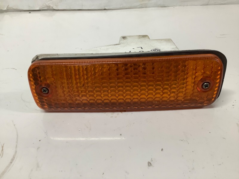 86-87 Honda ACCORD LEFT FRONT Bumper Driver Side Turn Signal Light + Lens OEM