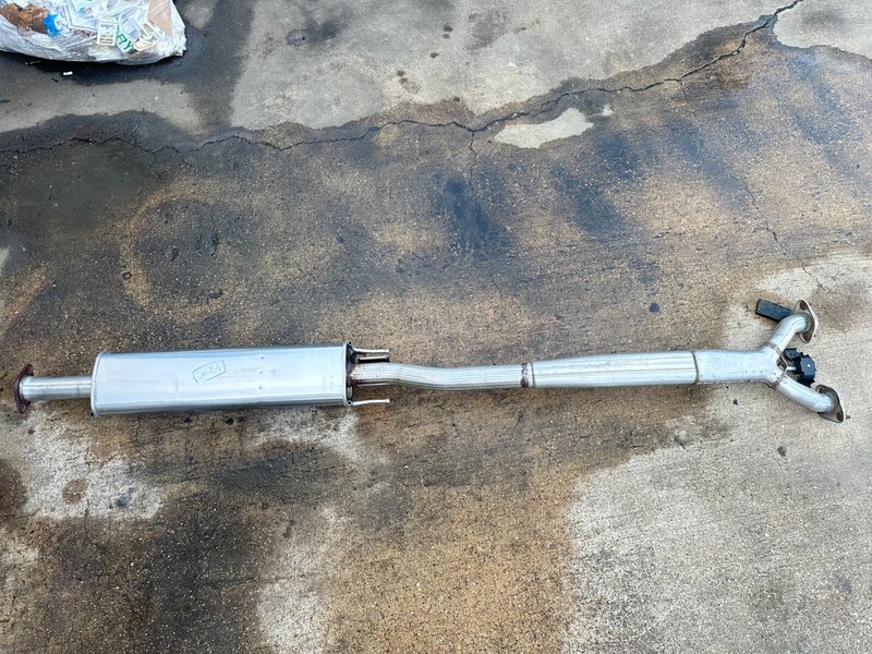 09-23 Nissan Maxima EXHAUST MUFFLER RESONATOR TUBE PIPE OEM