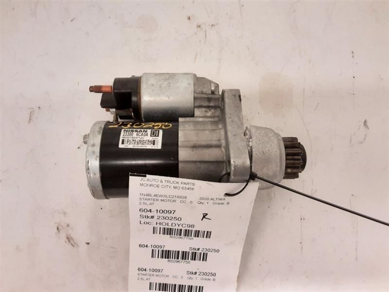 Starter Motor 4 Cylinder Fits 19-20 ALTIMA 2967750