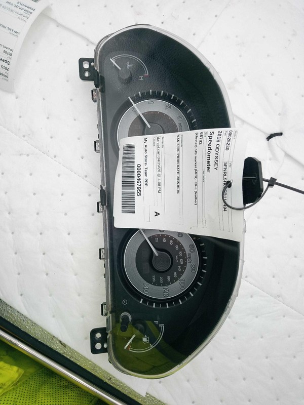 2015 Honda Odyssey Speedometer Gauge OEM Grey 109K Miles NJ25-28230-717946