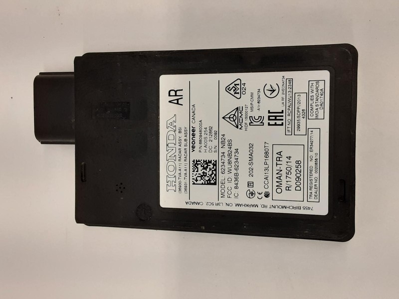 21-'22 HONDA ACCORD rear radar unit OEM6 Month Wnty!