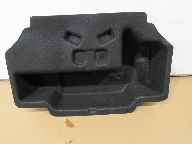 13-19 Mercedes SL550 R231 2013 Rear Trunk Lower Storage Carpet Trim ;
