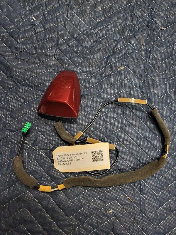 Used Oem Nissan Roof Antenna Wiring Harness Cable for 2020-2023 Sentra 2.0L FWD