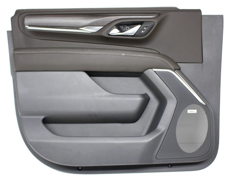 OEM Left Driver Front Door Trim Panel For GMC Yukon Ash Gray with Atmosphere