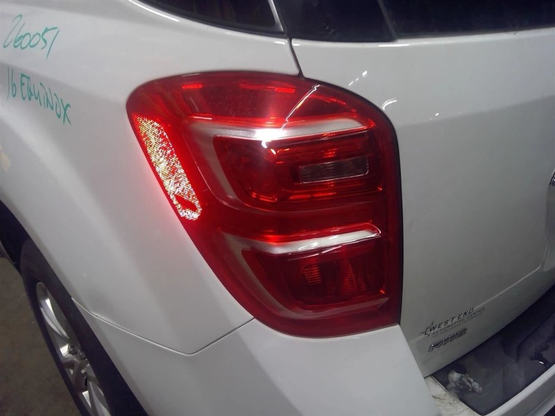 Driver Left Tail Light Fits 16-17 EQUINOX 1754066