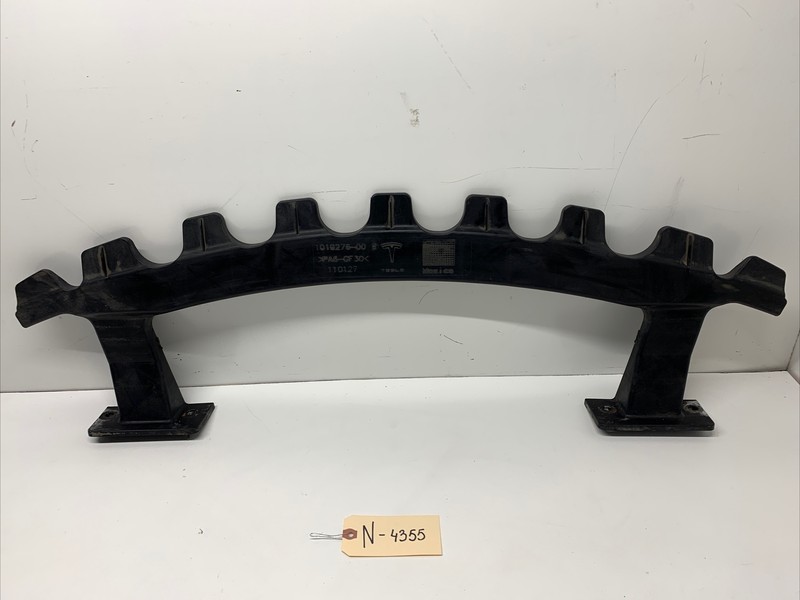 12-16 TESLA MS FRONT LOWER REINFORCEMENT ANKLE CATCHER BAR 1019276-00 4355 S23