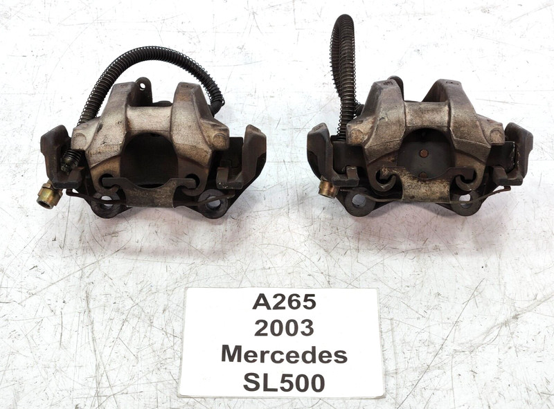 ✅ 03-06 OEM Mercedes R230 SL500 Rear Right Left Brake Caliper SET Of 2