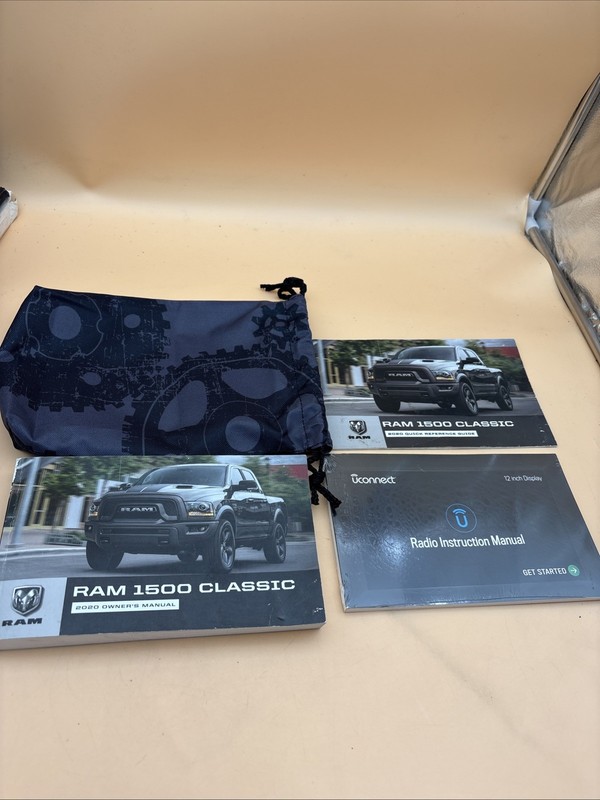 2020 DODGE RAM 1500 CLASSIC OWNERS MANUAL Tradesman, Express,and Warlock W/Cover