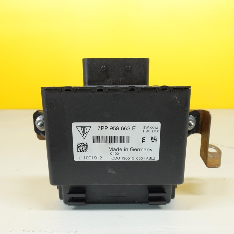 2015-2018 PORSCHE CAYENNE VOLTAGE CONVERTER CONTROL MODULE UNIT 7PP959663 OEM