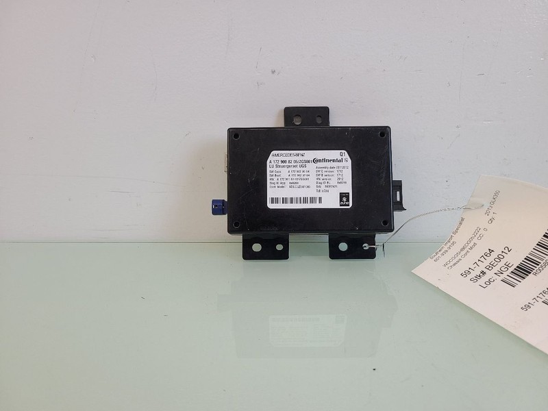 Chassis ECM 204 Type Communication Fits 13 MERCEDES GLK-CLASS 580416