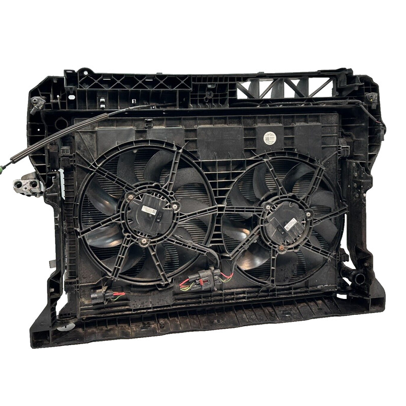 2018 VOLKSWAGEN ATLAS 3.6 L SE RADIATOR CONDENSOR & FAN SHROUD ASSEMBLY OEM