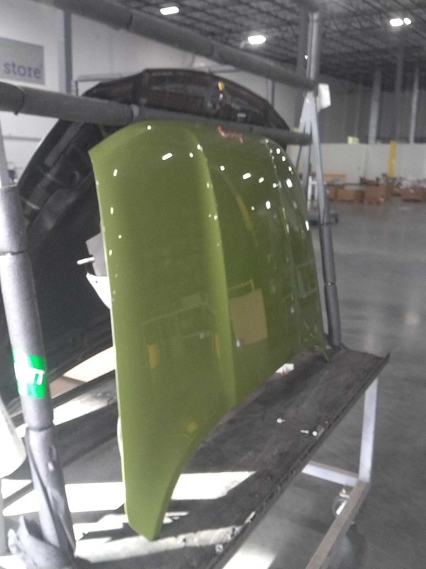 2016 Jeep Renegade OEM Used Hood Panel Green 68259730AA 4DR SUV 124K Miles