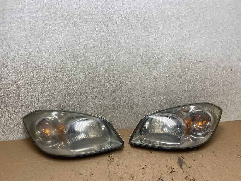 2005 - 2010 Chevrolet Cobalt Sedan Left+Right Headlights W3712 DW