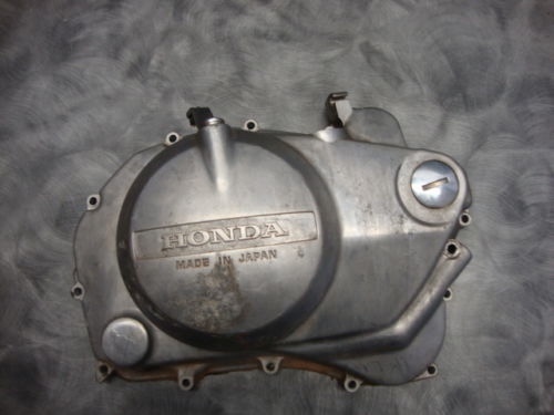 1980 Honda CM400T CM400 CM 400 T Engine Clutch Cover Panel Side Casing Case L10