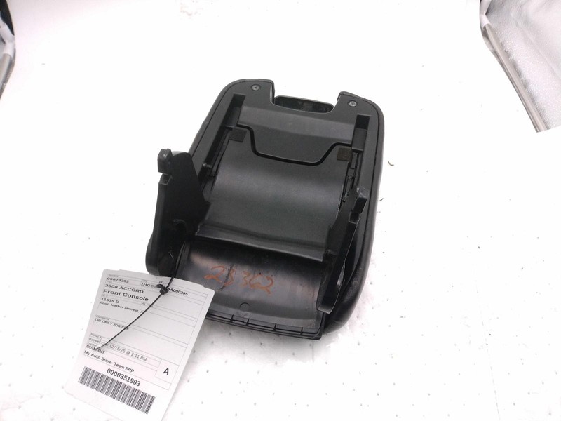 2008 Honda Accord Black Center Console Lid OEM Used NJ25-23362-592339