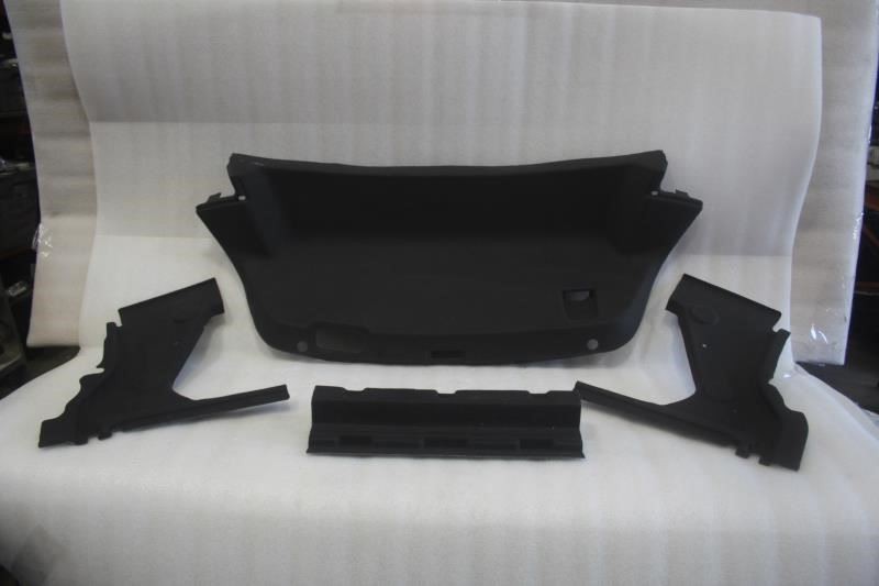 2020 2021 CADILLAC CT5 TRUNK LID LINER COVER TRIM PANELS 4 PIECES BLACK