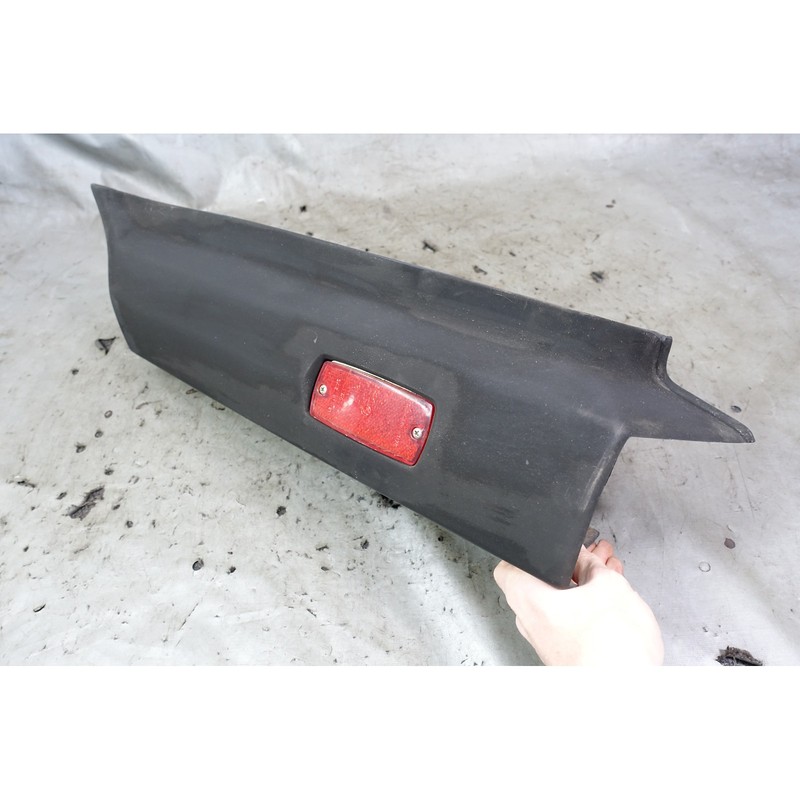 1984-1985 BMW E30 3-Series Factory Left Rear Aluminum Bumper Trim Cover OEM