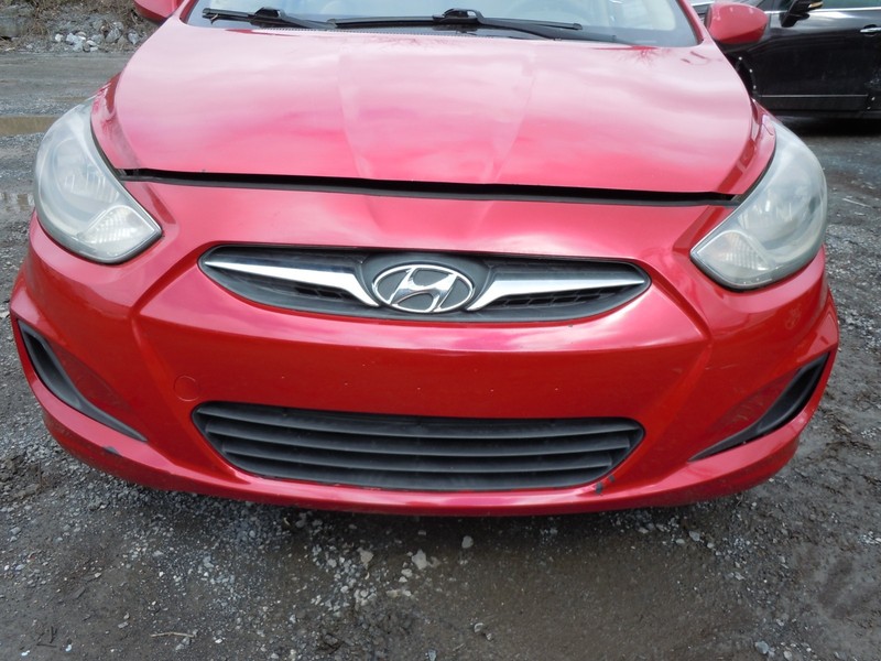 2014-2017 Hyundai Accent Front Bumper Cover W/ Grilles P9R