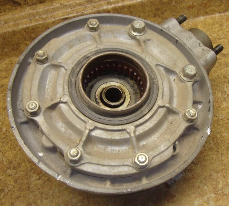 1985 Yamaha XV700 XV 700 Virago Rear Back Differential Final Drive Gears Shaft
