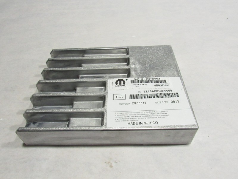 22-24 Jeep Grand Cherokee 2023 Sound Audio Amplifier AMP |:A