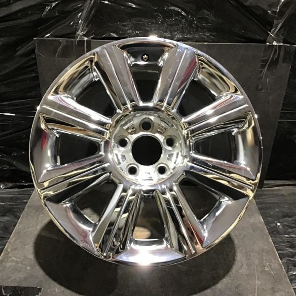 2007-2010 Lincoln MKX 3675 Wheel 18 x 7-1/2 8 Spoke Rim Chrome Clad 8A1Z1007C