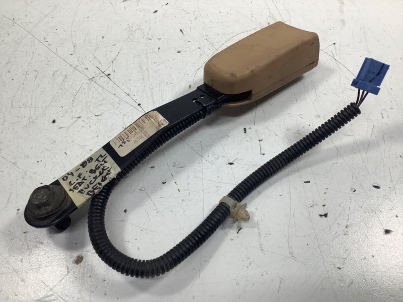 04-08 Acura TL Left Front Seat Belt Buckle Beige 04816-SEP-A00ZC OEM