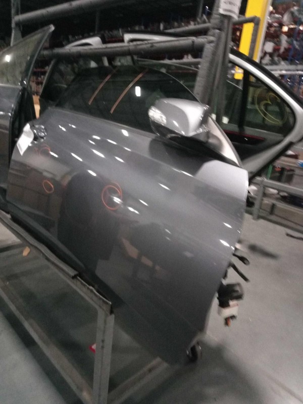 2015 Hyundai Genesis Coupe Right Door Grey OEM Used 106K Miles