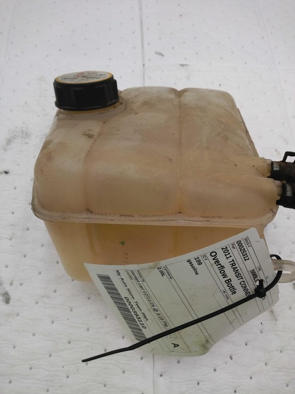 2011 Ford Transit Connect Engine Coolant Reservoir OEM White 2.0L 101k Miles