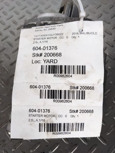 Starter Motor Fits 17-21 ACADIA 982604