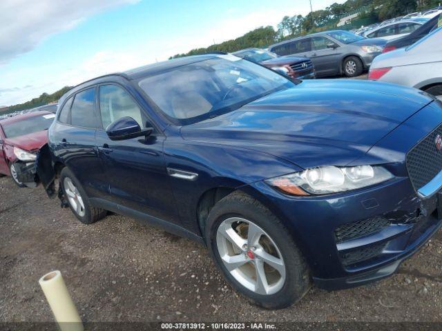 2018 Jaguar F-PACE Left Tail Light Assembly Blue OEM 653738 AWD 77K Miles