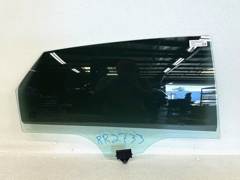 ⭐2021-2025 HYUNDAI ELANTRA N REAR RIGHT PASSENGER DOOR WINDOW GLASS OEM LOT2733
