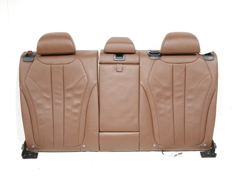 14-18 BMW F15 X5 Rear Upper Seat Comfort Right & Left Heated Terra Leather SET