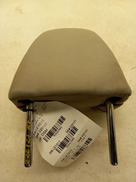 2013 LEXUS ES300H PASSENGER SIDE FRONT LEATHER HEADREST