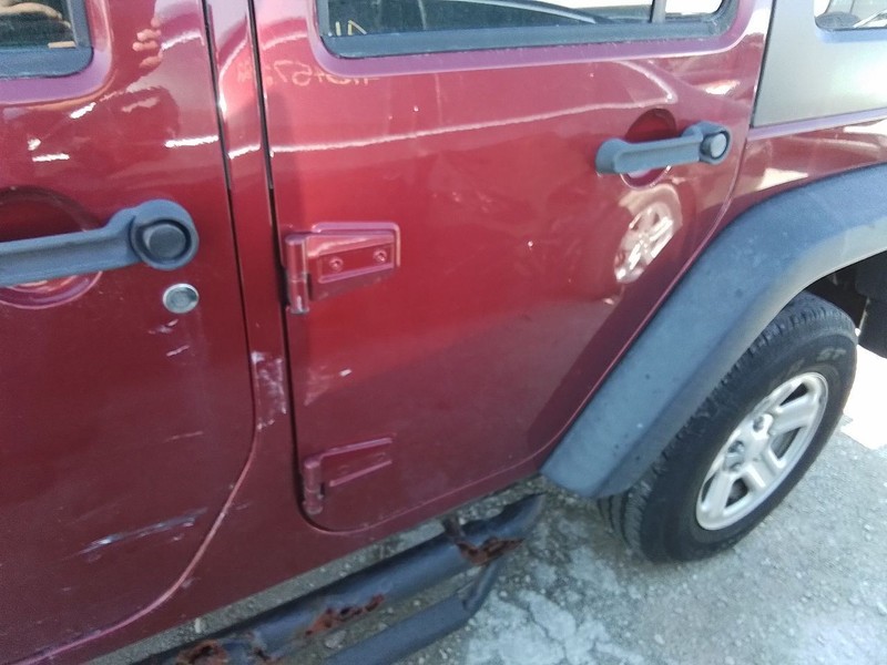 Driver Rear Side Door Full Door VIN W 6th Digit Fits 11-18 WRANGLER 3488598
