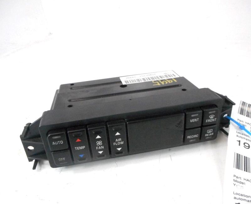 Buick LeSabre Automatic Climate Temperature Control Opt CJ2 OEM 2000-2005