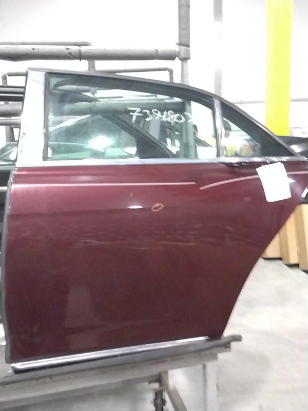 2017 Lincoln Continental Rear Left Door Maroon 4DR SED 99000 Miles Used