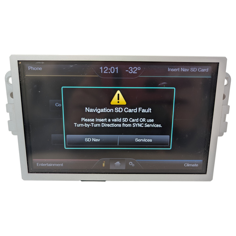 2013-2016 Ford Fusion Taurus Explorer Focus 8" Dash GPS Info Screen Display OEM