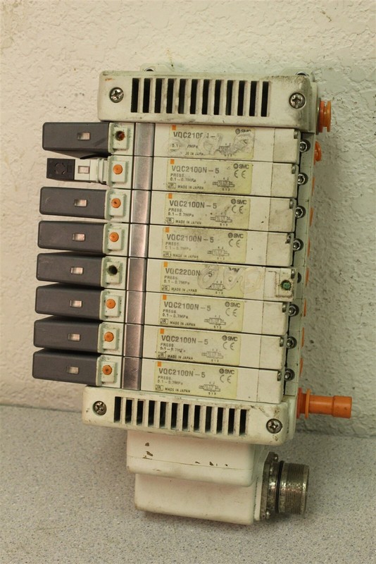 SMC unit with VQC2100N-5 x8 with 2 bad units*FREE SHIPPING*