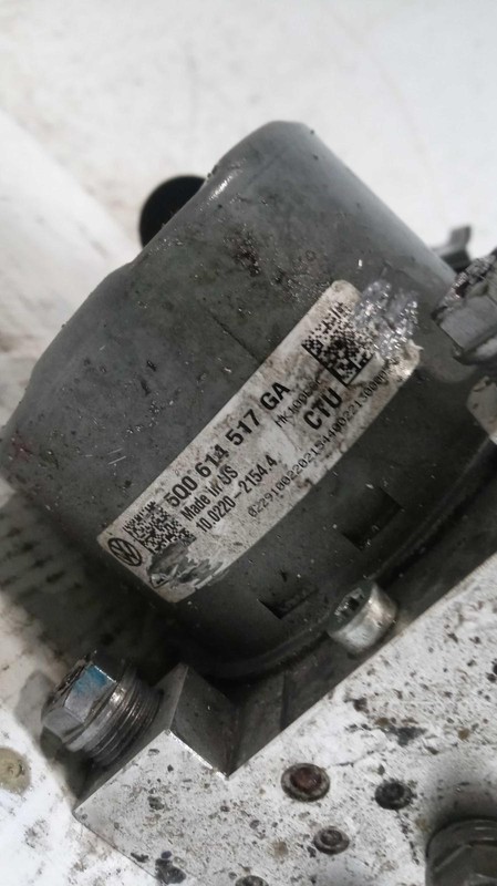 2022 Volkswagen Taos ABS Hydraulic Assembly OEM 24000MI FWD 5Q0614517GDBEF