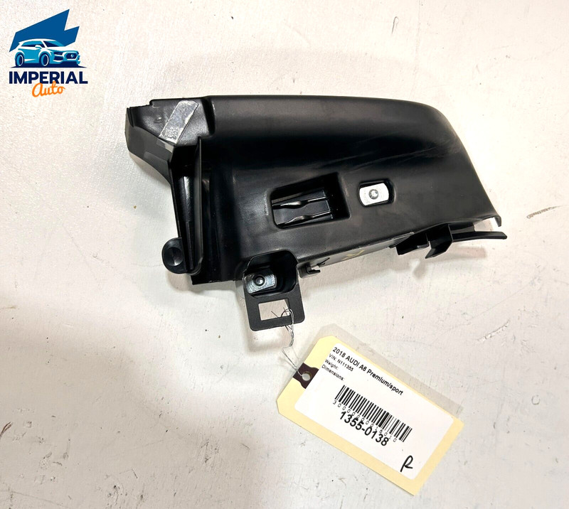 Rear Right Passenger Side Seat Belt Guide Bracket Cover Audi A6 2012-2018 OEM