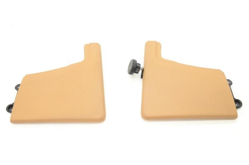 2005-2008 Porsche Boxster 987 2.7L Pair of Center Console Side Trims Tan