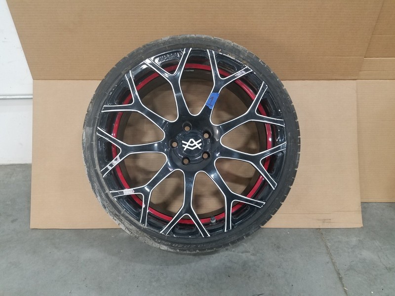2015 12 - 16 Lamborghini Aventador Avorza AV9 20" Front Wheel / Tire #1 #3666 N8
