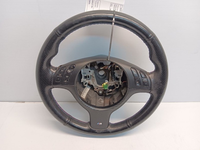 01-06 BMW E46 325i 330i M3 ZHP Steering Wheel M Sport Manual Type OEM